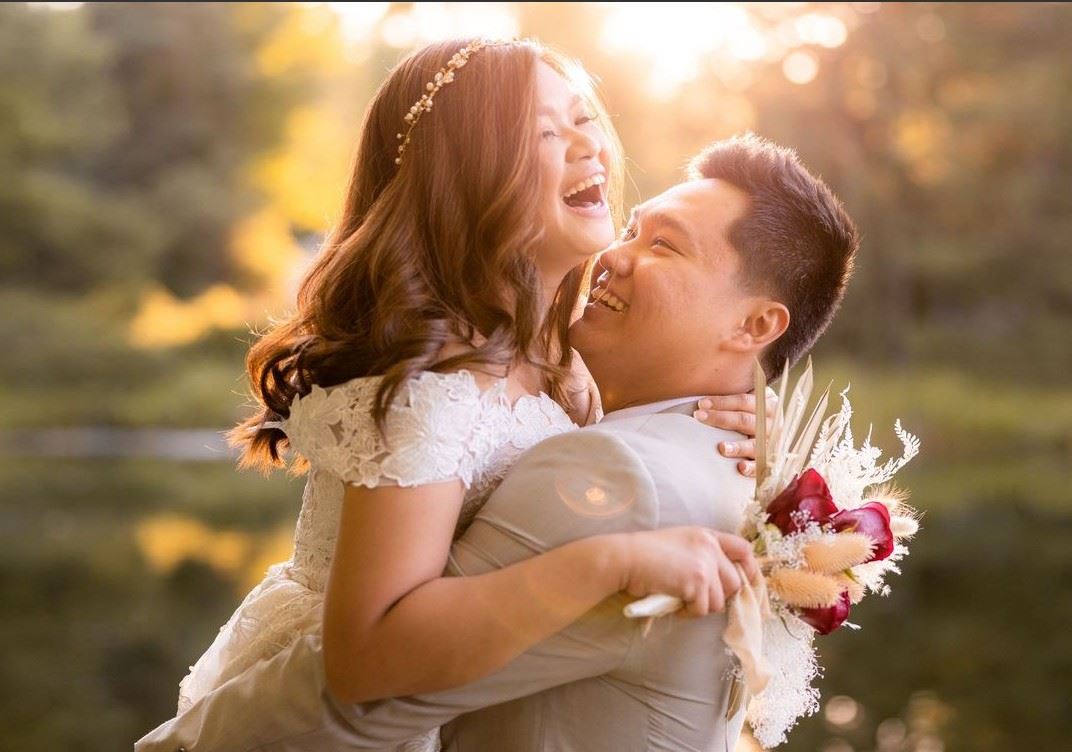 新人婚禮幸福笑容被專業婚攝完美捕捉