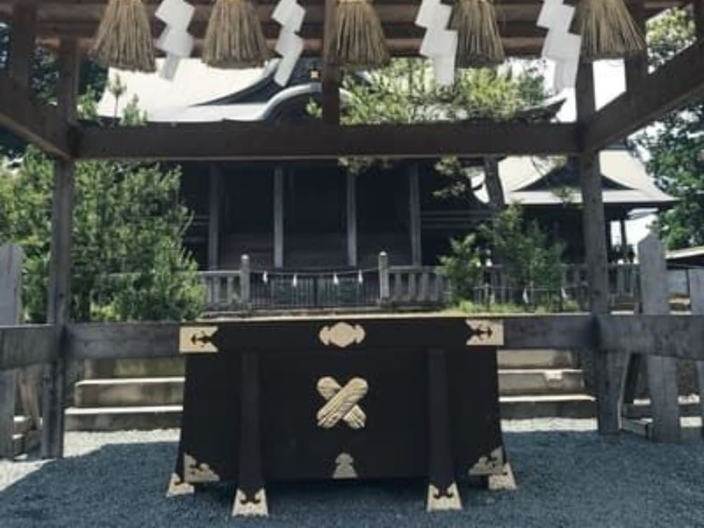 日式風格神社代表八字算命
